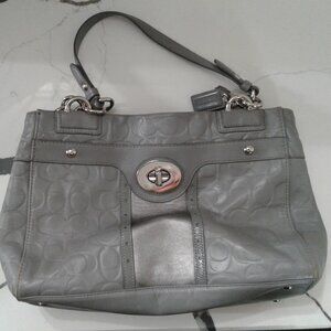Coach Gray Purse